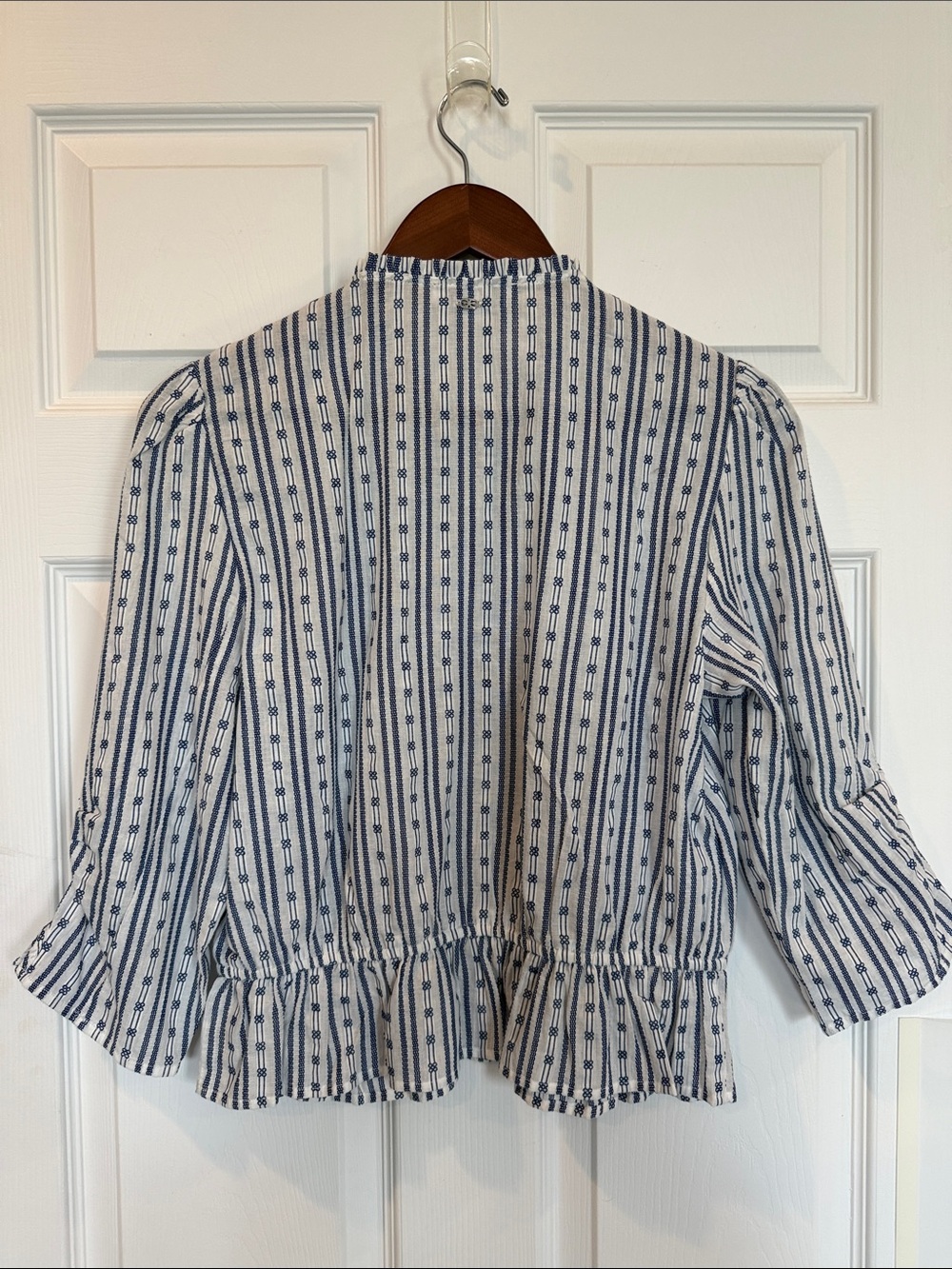 Sam Edelman Boden Peplum Top, Size Small - Picture 2 of 7